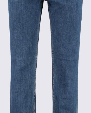 Classic High-Waisted Straight Jeans